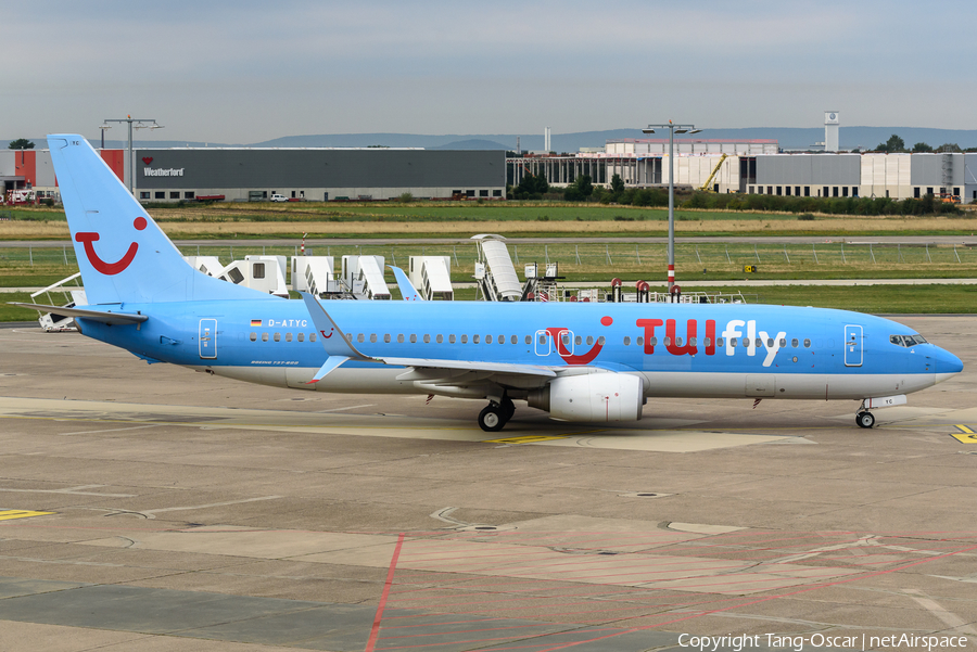 TUIfly Boeing 737-8K5 (D-ATYC) | Photo 470546