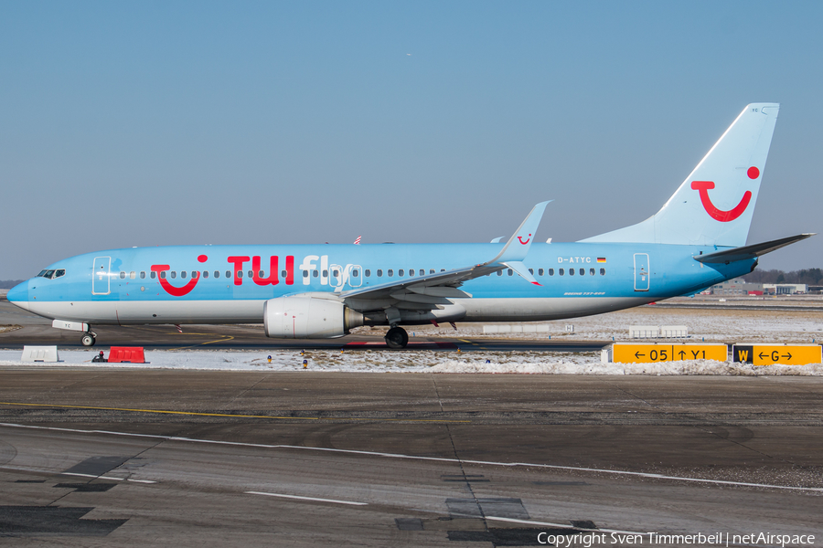 TUIfly Boeing 737-8K5 (D-ATYC) | Photo 224771