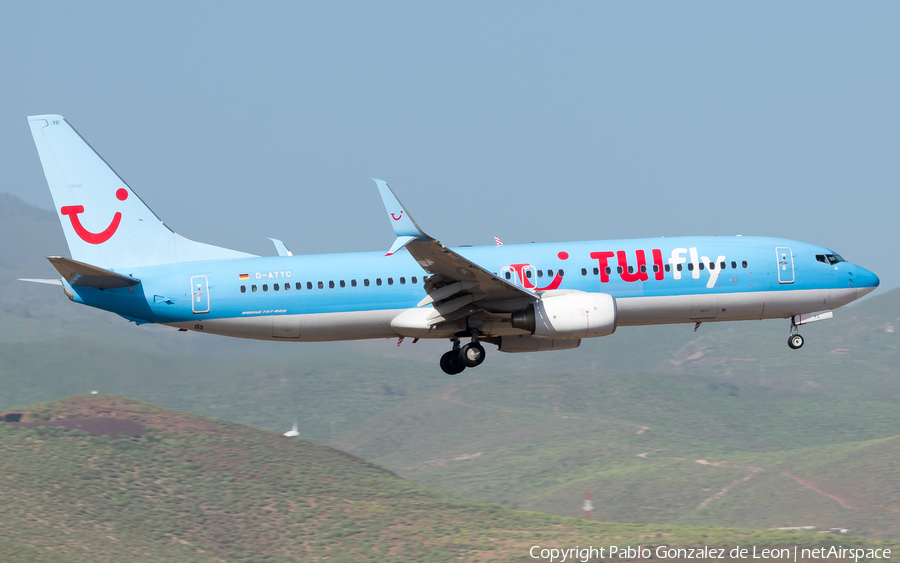 TUIfly Boeing 737-8K5 (D-ATYC) | Photo 334465