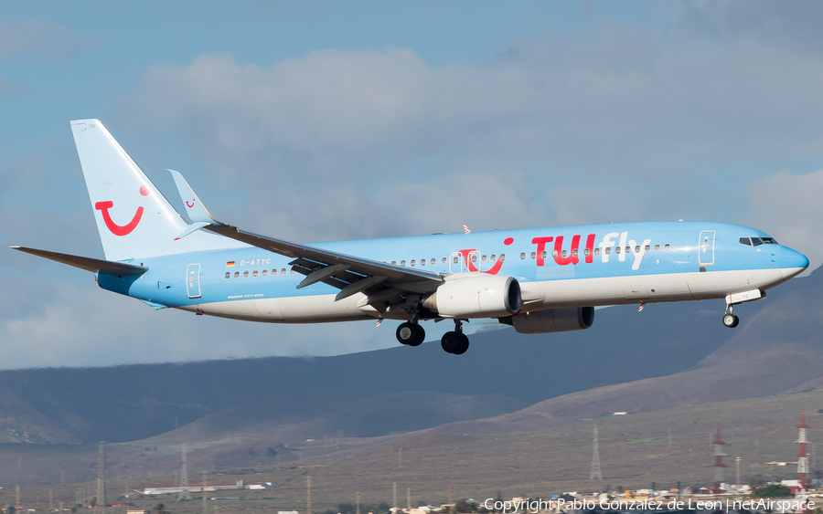 TUIfly Boeing 737-8K5 (D-ATYC) | Photo 334466