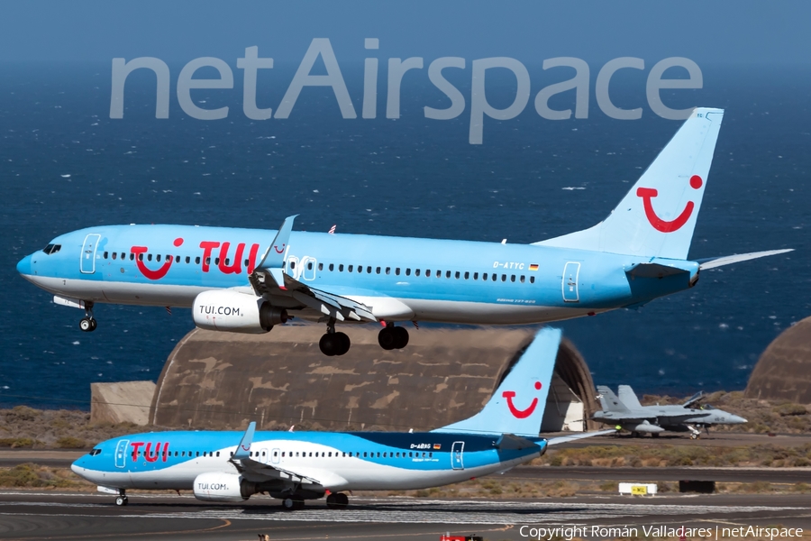 TUIfly Boeing 737-8K5 (D-ATYC) | Photo 335425