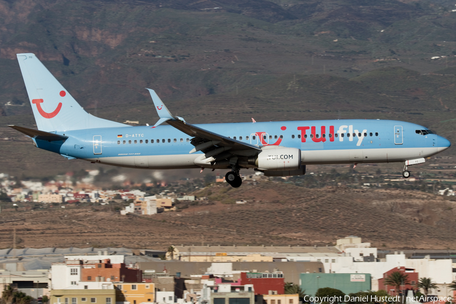 TUIfly Boeing 737-8K5 (D-ATYC) | Photo 413369