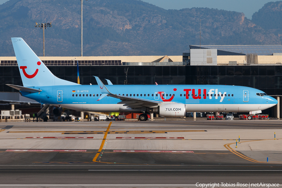 TUIfly Boeing 737-8K5 (D-ATYC) | Photo 349747