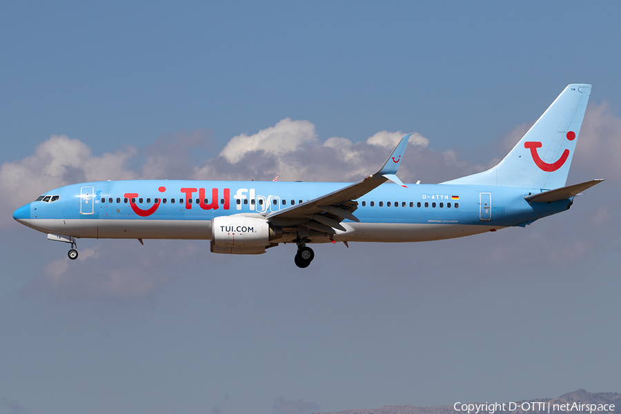 TUI Airlines Germany Boeing 737-8K5 (D-ATYH) | Photo 354887