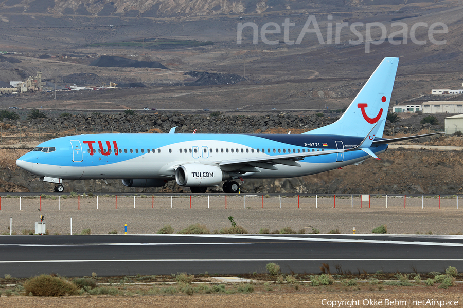 TUIfly Boeing 737-8K5 (D-ATYI) | Photo 364176