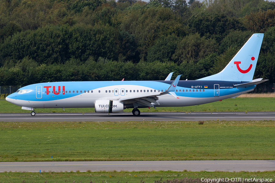 TUIfly Boeing 737-8K5 (D-ATYI) | Photo 347338