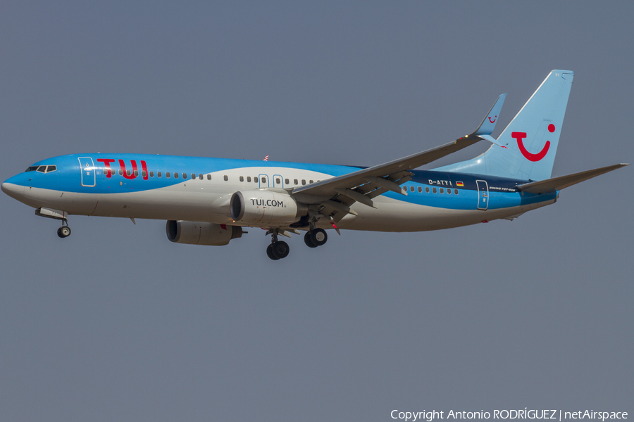 TUIfly Boeing 737-8K5 (D-ATYI) | Photo 325671