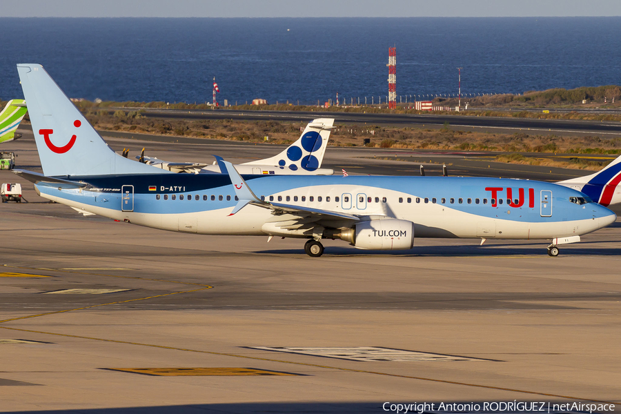 TUIfly Boeing 737-8K5 (D-ATYI) | Photo 371043