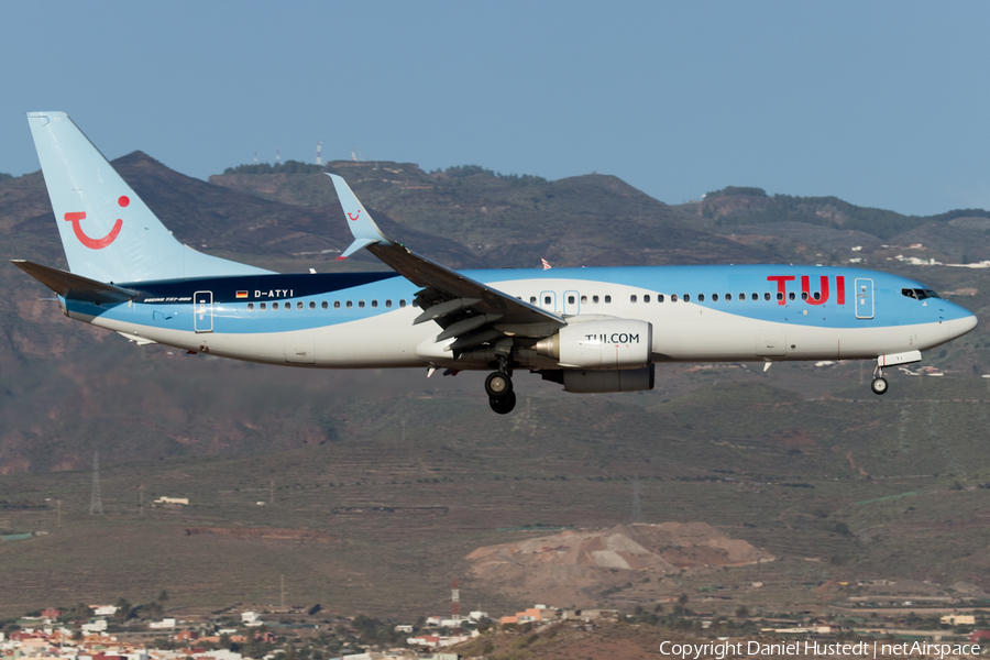 TUIfly Boeing 737-8K5 (D-ATYI) | Photo 413370