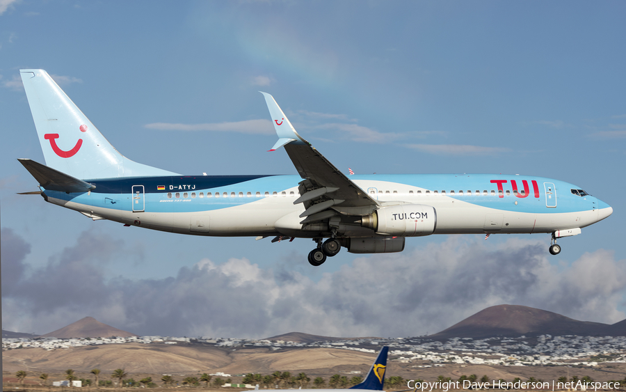 TUI Airlines Germany Boeing 737-86N (D-ATYJ) | Photo 528283