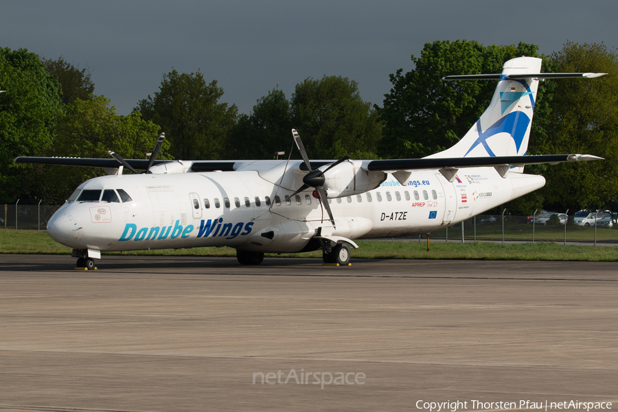 DanubeWings ATR 72-202 (D-ATZE) | Photo 75757