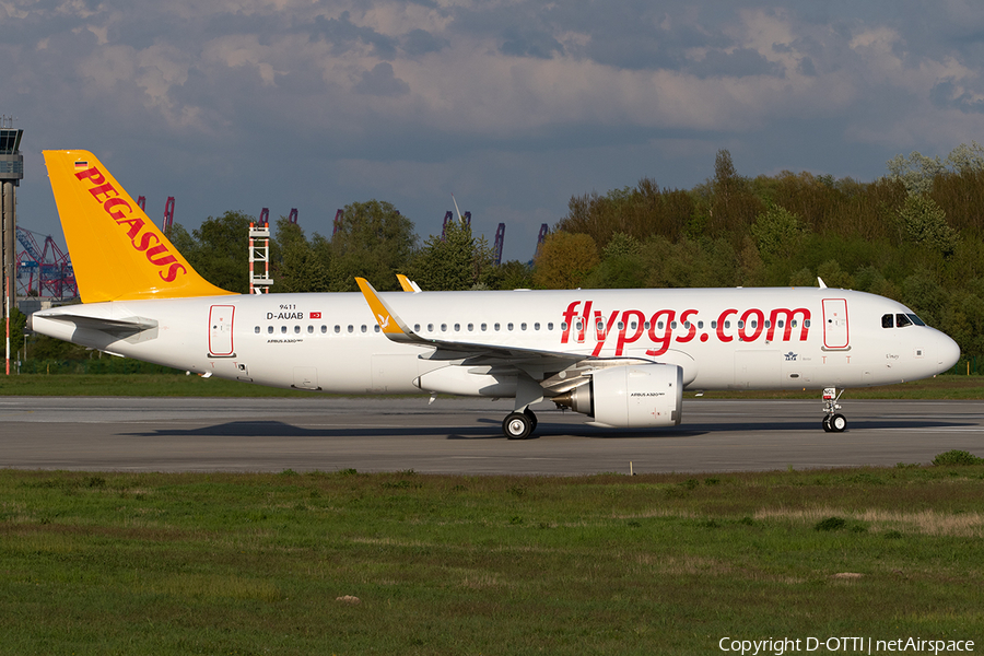 Pegasus Airlines Airbus A320-251N (D-AUAB) | Photo 383513