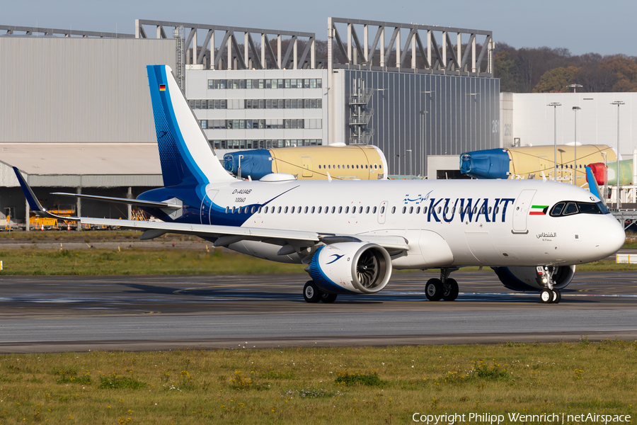 Kuwait Airways Airbus A320-251N (D-AUAB) | Photo 410851