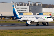 Kuwait Airways Airbus A320-251N (D-AUAB) at  Hamburg - Finkenwerder, Germany