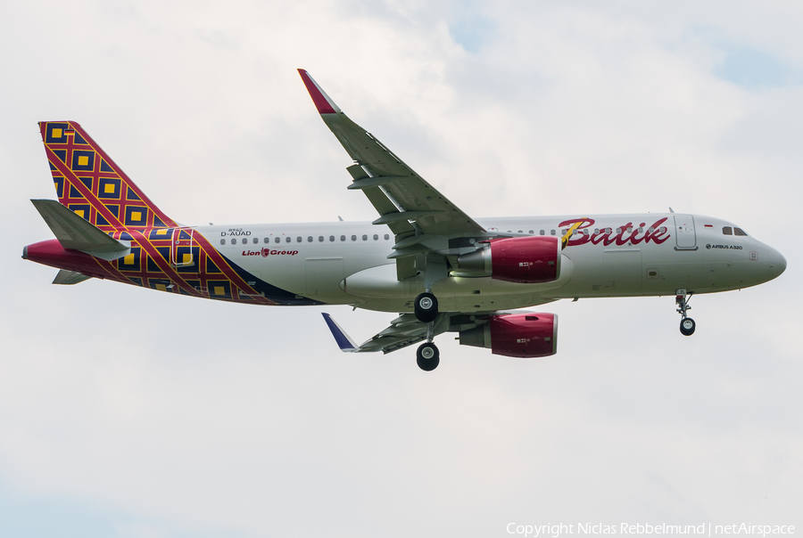 Batik Air Airbus A320-214 (D-AUAD) | Photo 331328