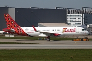 Batik Air Airbus A320-214 (D-AUAD) at  Hamburg - Finkenwerder, Germany