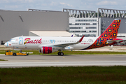 Batik Air Airbus A320-214 (D-AUAD) at  Hamburg - Finkenwerder, Germany