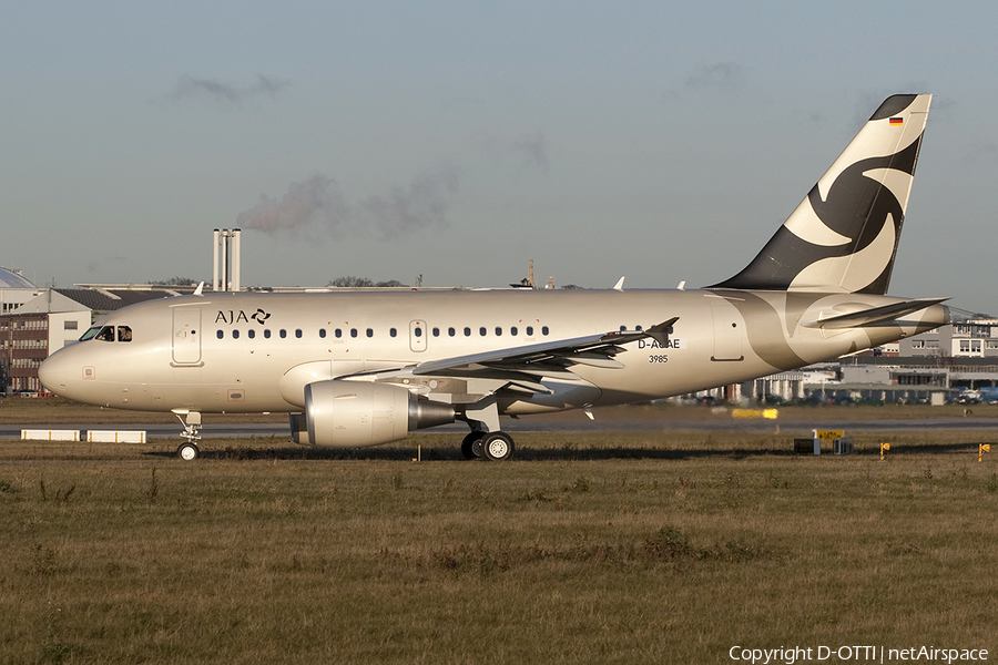 Al Jaber Aviation Airbus A318-112(CJ) Elite (D-AUAE) | Photo 284744