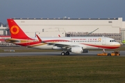 Chengdu Airlines Airbus A320-214 (D-AUAH) at  Hamburg - Finkenwerder, Germany