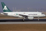 Mexicana Airbus A318-111 (D-AUAH) at  Hamburg - Finkenwerder, Germany