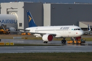 Air Astana Airbus A320-271N (D-AUAI) at  Hamburg - Finkenwerder, Germany