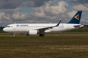 Air Astana Airbus A320-271N (D-AUAI) at  Hamburg - Finkenwerder, Germany