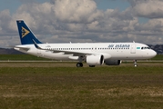 Air Astana Airbus A320-271N (D-AUAI) at  Hamburg - Finkenwerder, Germany