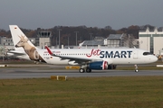 JetSMART Airbus A320-232 (D-AUAI) at  Hamburg - Finkenwerder, Germany