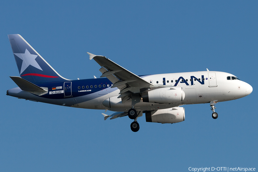 LAN Airlines Airbus A318-121 (D-AUAI) | Photo 200318