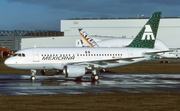 Mexicana Airbus A318-111 (D-AUAI) at  Hamburg - Finkenwerder, Germany