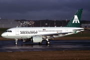 Mexicana Airbus A318-111 (D-AUAI) at  Hamburg - Finkenwerder, Germany