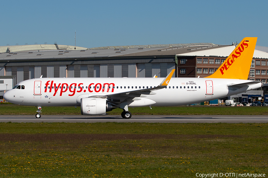 Pegasus Airlines Airbus A320-251N (D-AUAL) | Photo 382185