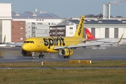 Spirit Airlines Airbus A320-232 (D-AUAL) at  Hamburg - Finkenwerder, Germany