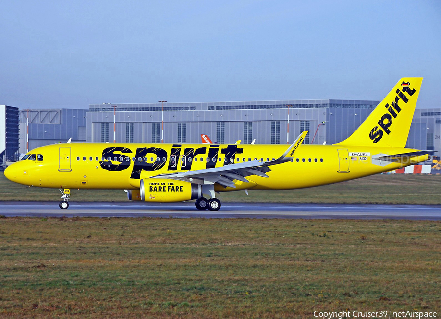 Spirit Airlines Airbus A320-232 (D-AUAL) | Photo 323606