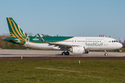 SaudiGulf Airlines Airbus A320-251N (D-AUAM) at  Hamburg - Finkenwerder, Germany