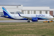 IndiGo Airbus A320-271N (D-AUAN) at  Hamburg - Finkenwerder, Germany