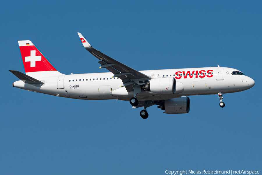 Swiss International Airlines Airbus A320-271N (D-AUAO) | Photo 378782
