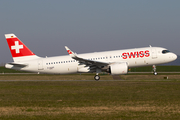 Swiss International Airlines Airbus A320-271N (D-AUAO) at  Hamburg - Finkenwerder, Germany