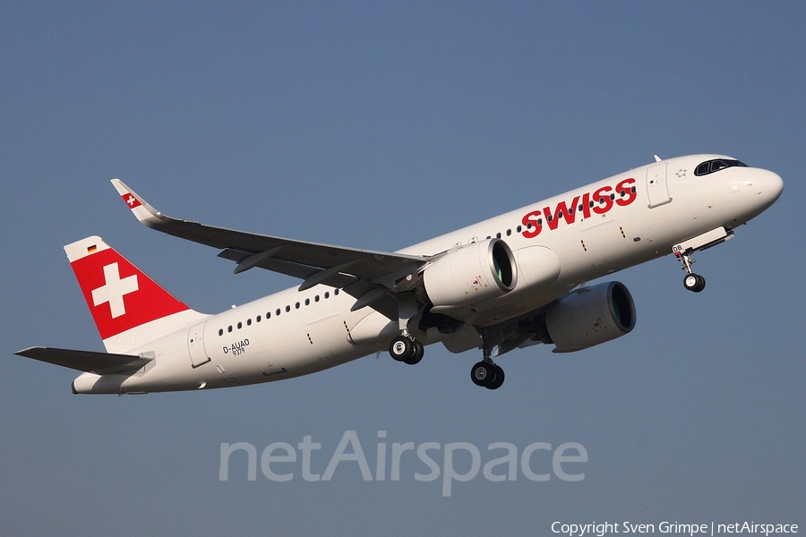 Swiss International Airlines Airbus A320-271N (D-AUAO) | Photo 378947