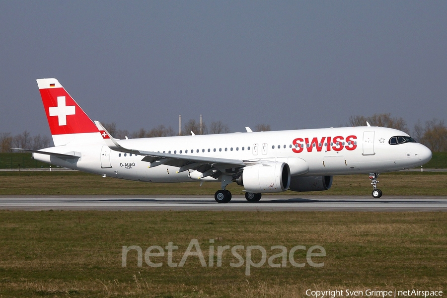 Swiss International Airlines Airbus A320-271N (D-AUAO) | Photo 380702