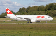 Swiss International Airlines Airbus A320-271N (D-AUAO) at  Hamburg - Finkenwerder, Germany