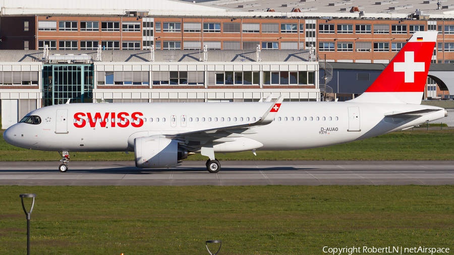 Swiss International Airlines Airbus A320-271N (D-AUAO) | Photo 590949
