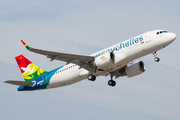 Air Seychelles Airbus A320-251N (D-AUAR) at  Hamburg - Finkenwerder, Germany