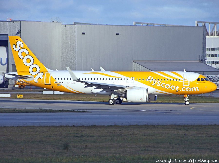 Scoot Airbus A320-271N (D-AUAR) | Photo 323615