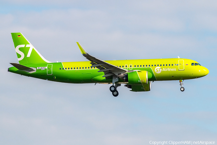 S7 Airlines Airbus A320-271N (D-AUAS) | Photo 383169