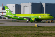 S7 Airlines Airbus A320-271N (D-AUAS) at  Hamburg - Finkenwerder, Germany