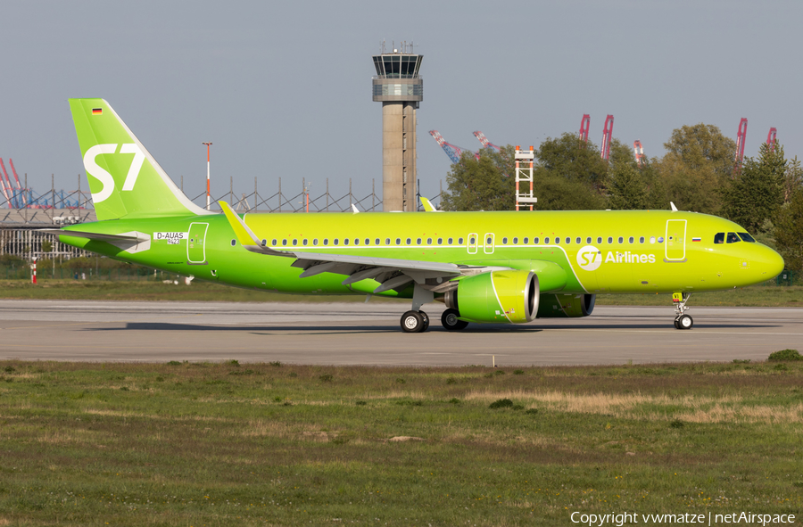 S7 Airlines Airbus A320-271N (D-AUAS) | Photo 383250