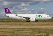 Sky Airline Airbus A320-251N (D-AUAU) at  Hamburg - Finkenwerder, Germany