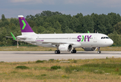 Sky Airline Airbus A320-251N (D-AUAU) at  Hamburg - Finkenwerder, Germany