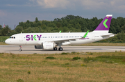 Sky Airline Airbus A320-251N (D-AUAU) at  Hamburg - Finkenwerder, Germany